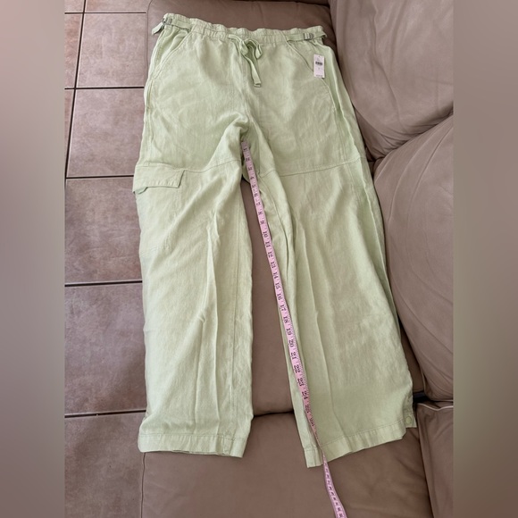 Anthropologie Pilcro Linen Beach Cargo Pants - Picture 8 of 17